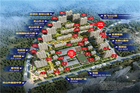 府第东郡2室2厅1卫83.7m2精装修